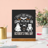 Ghosts and Goblins Halloween October Laatste Dag_1 Acryl Bord (Huwelijk)