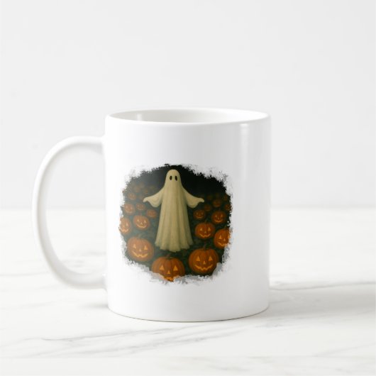 Ghosts And Pumpkins! Halloween! Koffiemok (Links)