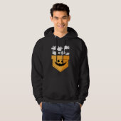 Ghosts Are Out Of My Pumpkin Pocket Halloween Octo Hoodie (Voorkant volledig)