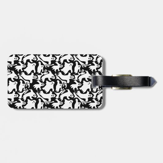 Ghosts Bagagelabel (Achterkant horizontaal)