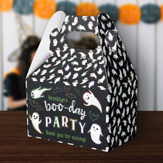 Ghosts Boo-Day Halloween Verjaardag Dank u Bedankdoosjes