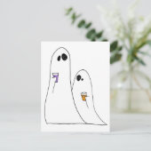 Ghosts Briefkaart (Staand voorkant)