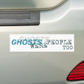 GHOSTS-Bumpersticker Bumpersticker (Op auto)