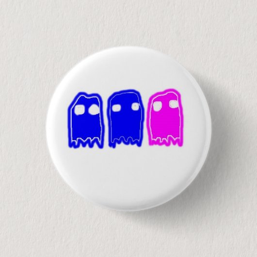 Ghosts-Button Ronde Button 3,2 Cm (Voorkant)