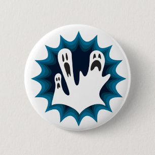 Ghosts-Button Ronde Button 5,7 Cm