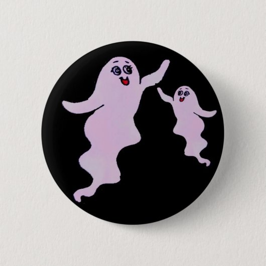 Ghosts-Button Ronde Button 5,7 Cm (Voorkant)