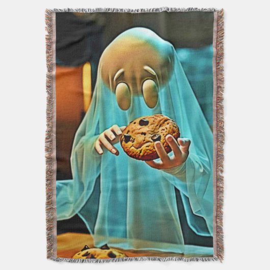 Ghost's Craving voor Cookies Deken (Voorkant Verticaal)