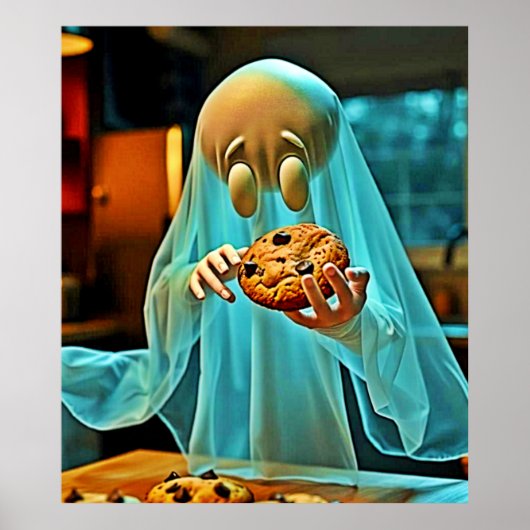 Ghost's Craving voor Cookies Poster (Voorkant)