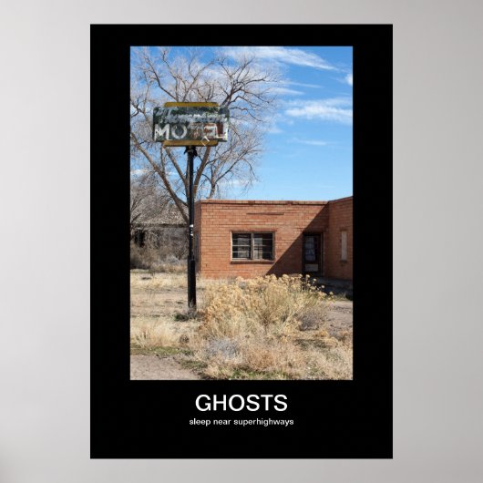 Ghosts Demotivationaal Poster (Voorkant)