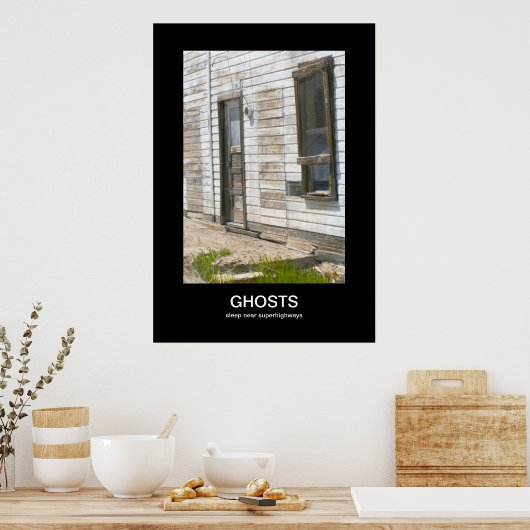 Ghosts Demotivationaal Poster (Keuken)
