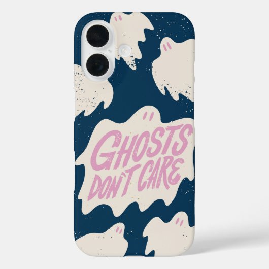 Ghosts Don't Care - Schattigee Pastel Gothic Hallo Case-Mate iPhone Case (Achterkant)