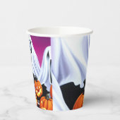 Ghosts en pompoenpapierkatjes papieren bekers (Links)