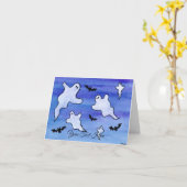 Ghosts en vleermuizen kaart (Gele Bloem)