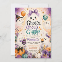 Ghosts Ghouls & Giggles Verjaardagsfeestje