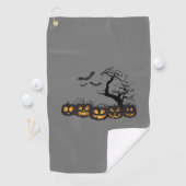 Ghosts, Goblins en Golf: Halloween Golf Handdoeken (Insitu)