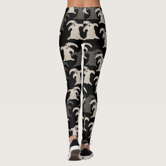 Ghosts | Halloween Leggings (Achterkant)