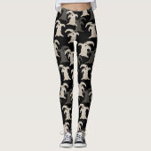 Ghosts | Halloween Leggings (Voorkant)