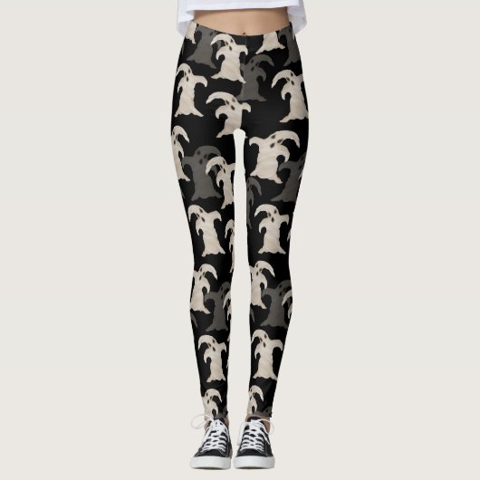 Ghosts | Halloween Leggings (Voorkant)