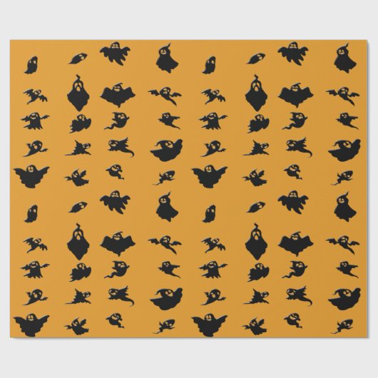 Ghosts Halloween-opvulpapier Cadeaupapier (Vlak)