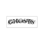 " GHOSTS " Halloween zelf inkt stempel (Design)