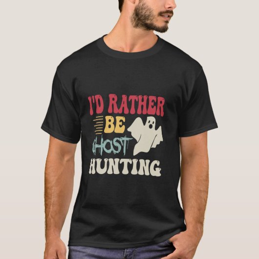 Ghosts Hunter Paranormaal Onderzoeker Shirt Long S (Voorkant)