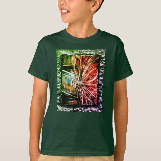 Ghosts in de kast t-shirt (Voorkant)