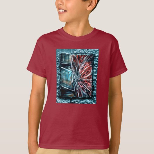 Ghosts in de kast t-shirt (Voorkant)