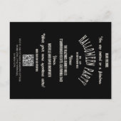 Ghosts Jacuzzi Budget Adult Halloween Uitnodiging (Achterkant)