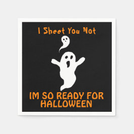 Ghosts klaar voor Halloween Napkins Servet