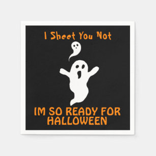 Ghosts klaar voor Halloween Napkins Servet