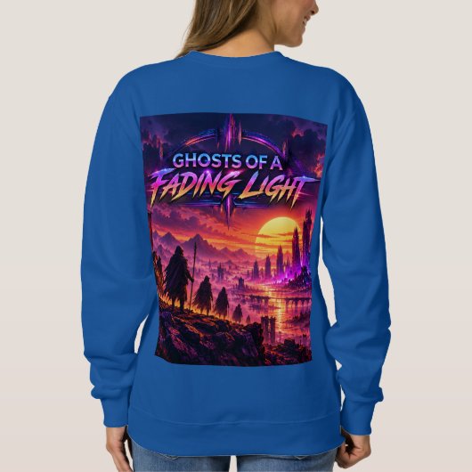 Ghosts of a Fading Light Sci-Fi Dames Sweatshirt (Achterkant)