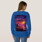 Ghosts of a Fading Light Sci-Fi Dames Sweatshirt (Achterkant volledig)
