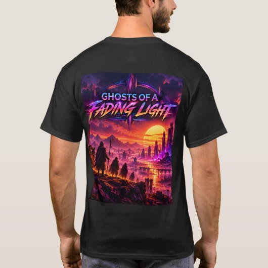 Ghosts of a Fading Light Sci-Fi T-shirt (Achterkant)