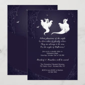 Ghosts of Halloween Uitnodiging (Voorkant / Achterkant)