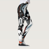"Ghosts over mensen elke dag" Leggings (Rechts)