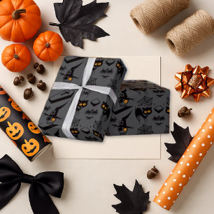 Ghosts & Owls spookachtige nacht Halloween Cadeaupapier