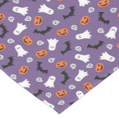 Ghosts, pompoenen, vleermuizen, Paarse tafelloper (Hoek)