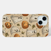 Ghosts & Pumpkins Halloweenpatroon Case-Mate iPhone Case (Achterkant (horizontaal))