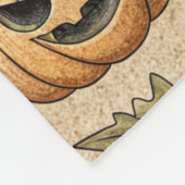  Ghosts & Pumpkins Halloweenpatroon Fleece Deken (Hoek)