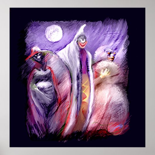 ***Ghosts 's nachts*** Poster (Voorkant)