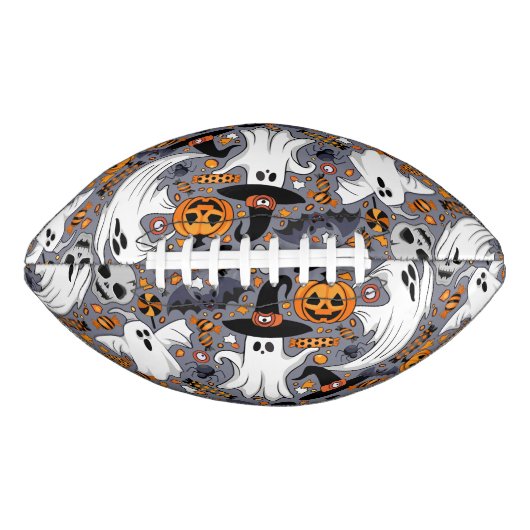 Ghosts Spooky en griezelige Schattigee Monsters American Football (Voorkant)