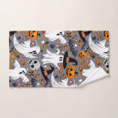 Ghosts Spooky en griezelige Schattigee Monsters Bad Handdoek (Handdoek)
