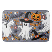 Ghosts Spooky en griezelige Schattigee Monsters Badmat (Voorkant)