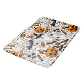 Ghosts Spooky en griezelige Schattigee Monsters Badmat (Gekanteld)