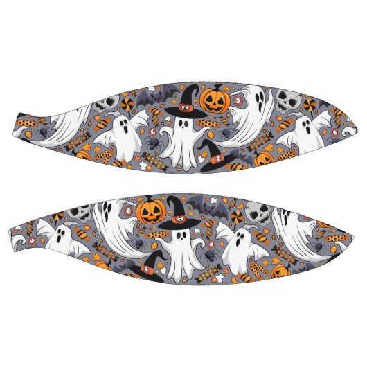 Ghosts Spooky en griezelige Schattigee Monsters Basketbal (Panelen)