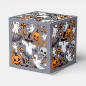 Ghosts Spooky en griezelige Schattigee Monsters Bedankdoosjes (Achterkant)