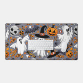 Ghosts Spooky en griezelige Schattigee Monsters Bureaumat (Keyboard & Muis)