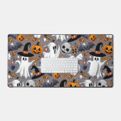 Ghosts Spooky en griezelige Schattigee Monsters Bureaumat (Keyboard & Muis)