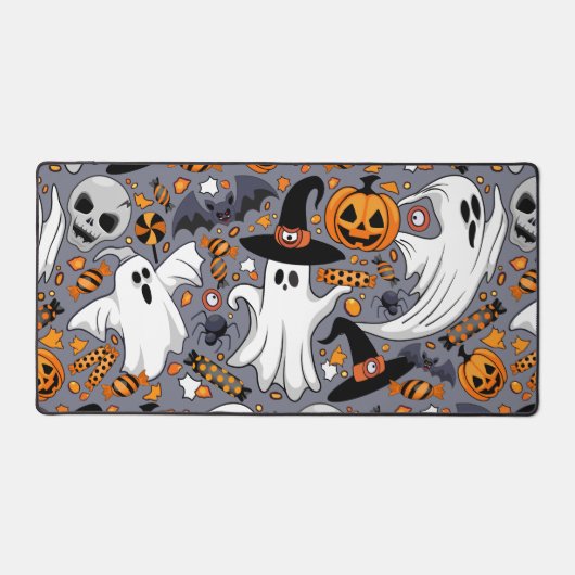 Ghosts Spooky en griezelige Schattigee Monsters Bureaumat (Voorkant)