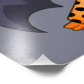 Ghosts Spooky en griezelige Schattigee Monsters Foto Afdruk (Hoek)